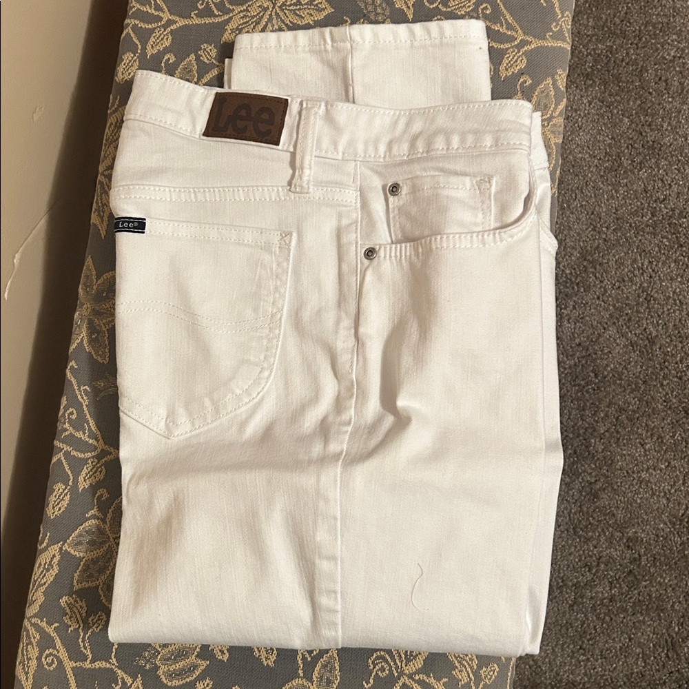 Lee Premium White Denim Jeans